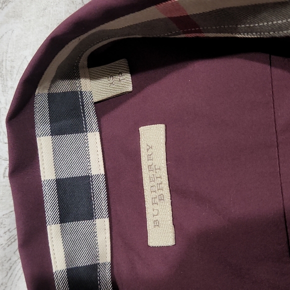 SOLD--Men's Burberry Dress Shirt *NWOT* - Picture 3 of 5